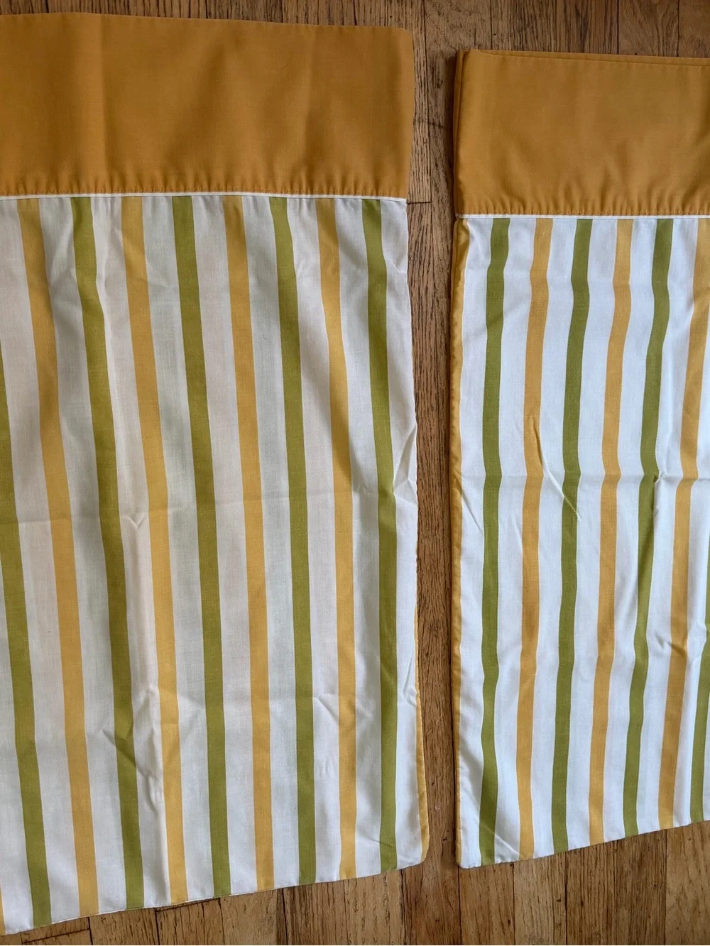 Vintage Striped Pillowcases